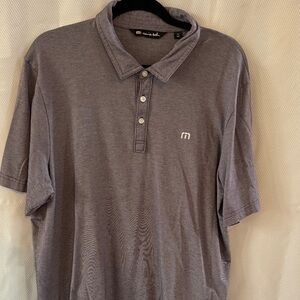 Travis Mathew Charcoal Polo Shirt